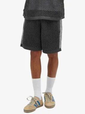Adidas Clot collab - crochet ec shorts - xs